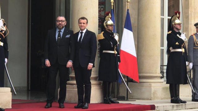 macron mohammed VI macron mohammed VI