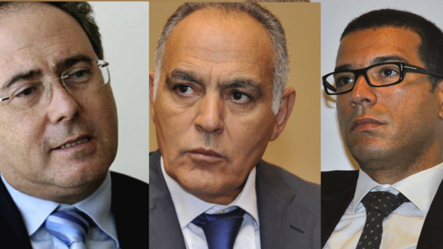 Les trois candidats à la présidence de la CGEM Les trois candidats à la présidence de la CGEM