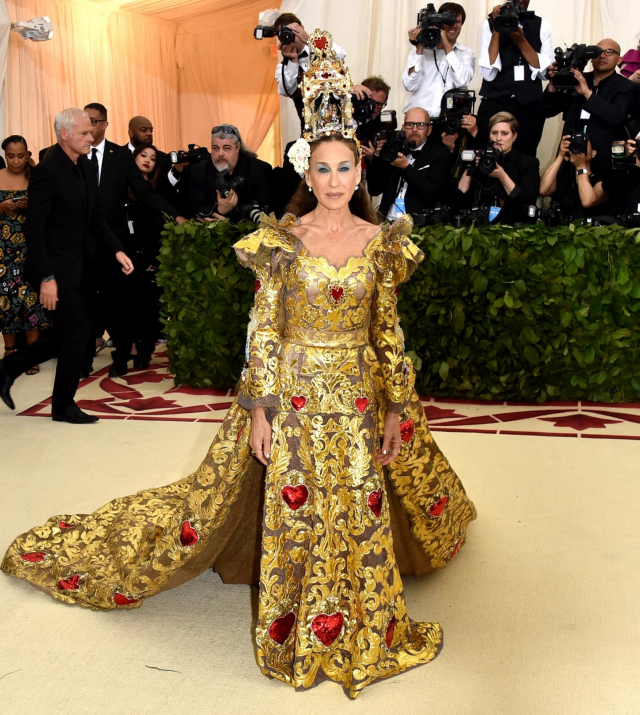 Sarah Jessica Parker en Dolge & Gabbana Sarah Jessica Parker en Dolge & Gabbana