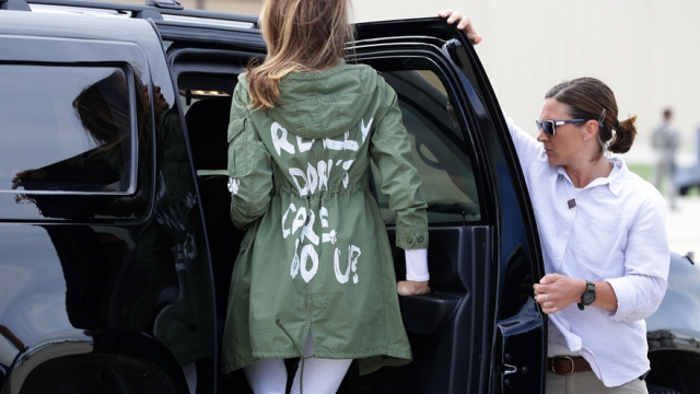 veste Melania trump veste Melania trump