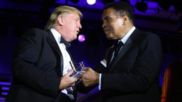 Donald Trump et Mohamed Ali Donald Trump et Mohamed Ali