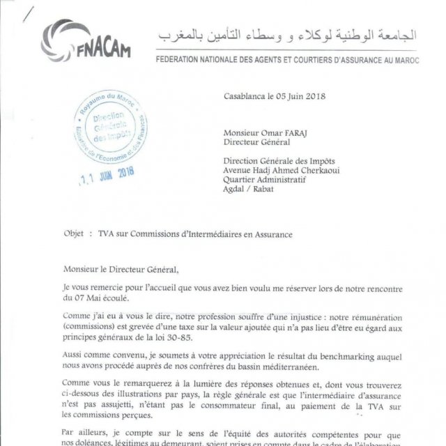 Lettre Fnacam Lettre Fnacam