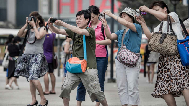 Touristes chinois Touristes chinois