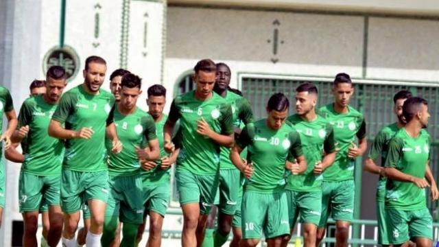 Raja à l'entraînement Raja à l'entraînement