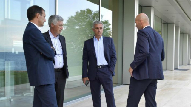 Zidane Ancelotti Mourinho Allegri Zidane Ancelotti Mourinho Allegri