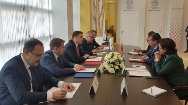 Akhannouch en Russie Akhannouch en Russie
