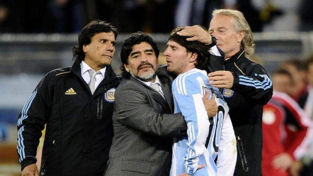 Maradona et messi Maradona et messi