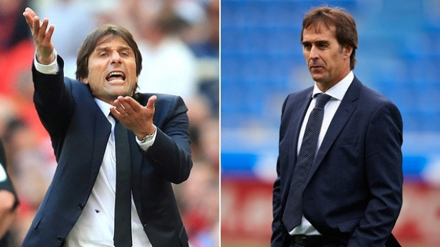 lopetegui et Conte lopetegui et Conte