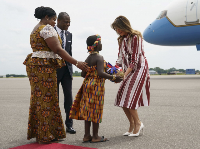 Melania Trump au ghana 1 Melania Trump au ghana 1