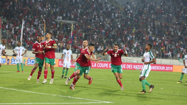 Maroc - Comores joie but Fajr Maroc - Comores joie but Fajr