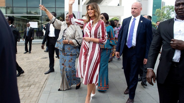 MElania Trump au Ghana MElania Trump au Ghana