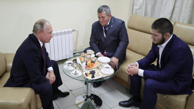 Khabib et Poutine Khabib et Poutine