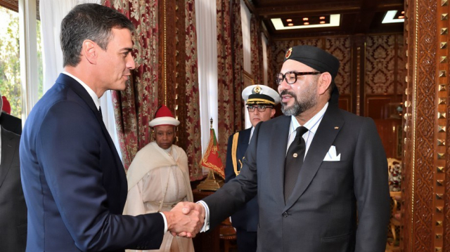 SM Mohammed VI et Pedro Sanchez SM Mohammed VI et Pedro Sanchez
