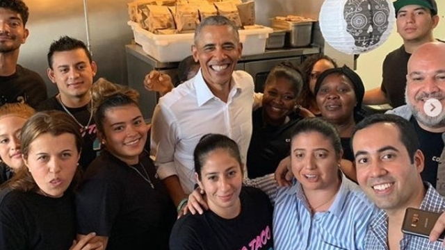 Barack Obama- Fast food Barack Obama- Fast food