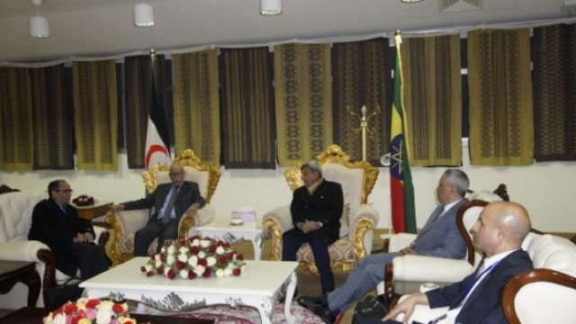 Brahim Ghali à Addis-Abeba Brahim Ghali à Addis-Abeba