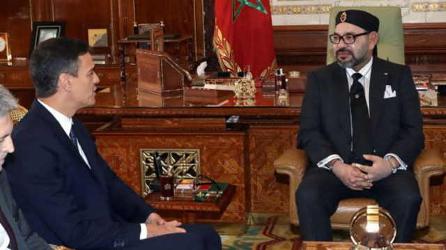 SM Mohammed VI et Pedro Sanchez V2 SM Mohammed VI et Pedro Sanchez V2