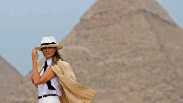 MElania Trump au Caire MElania Trump au Caire