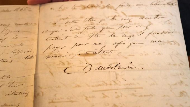 Lettre de suicide de Charles Baudelaire Lettre de suicide de Charles Baudelaire