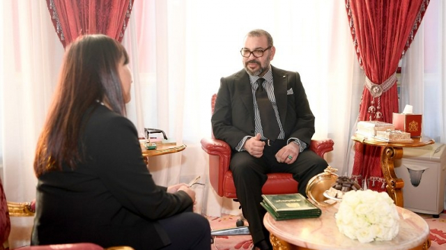 Amina Bouayach Mohammed VI Amina Bouayach Mohammed VI