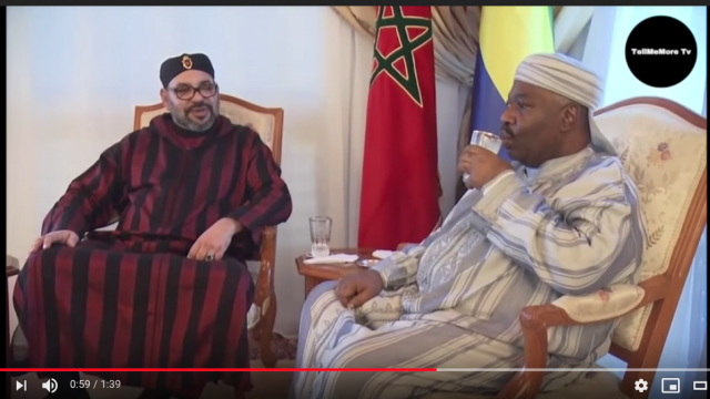 Vidéo. Les premières images d'Ali Bongo avec Mohammed VI Vidéo. Les premières images d'Ali Bongo avec Mohammed VI