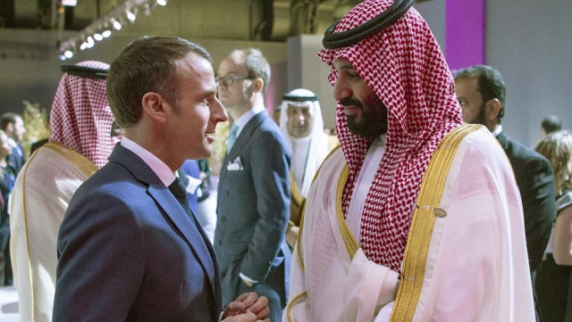 Macron et MBS Macron et MBS