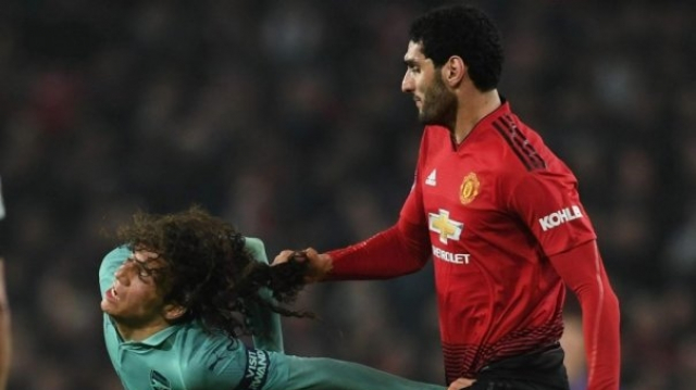 Fellaini et Mateo Fellaini et Mateo