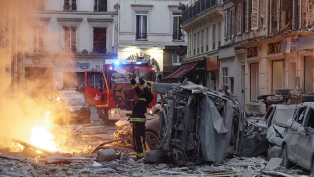 Explosion à Paris Explosion à Paris