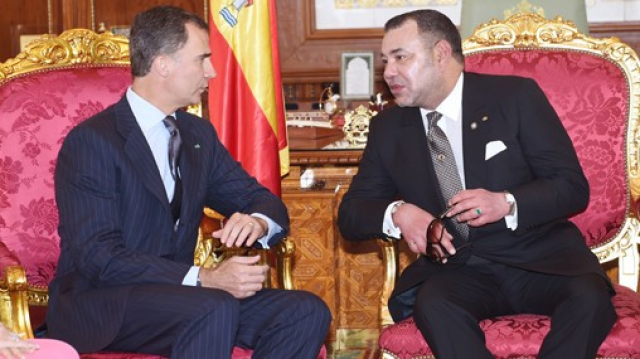 Mohammed VI et Felipe IV Mohammed VI et Felipe IV