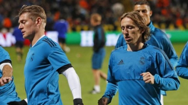 Kroos et Modric Kroos et Modric