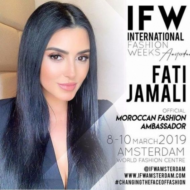 fati jamali moroccan fashion ambassador fati jamali moroccan fashion ambassador