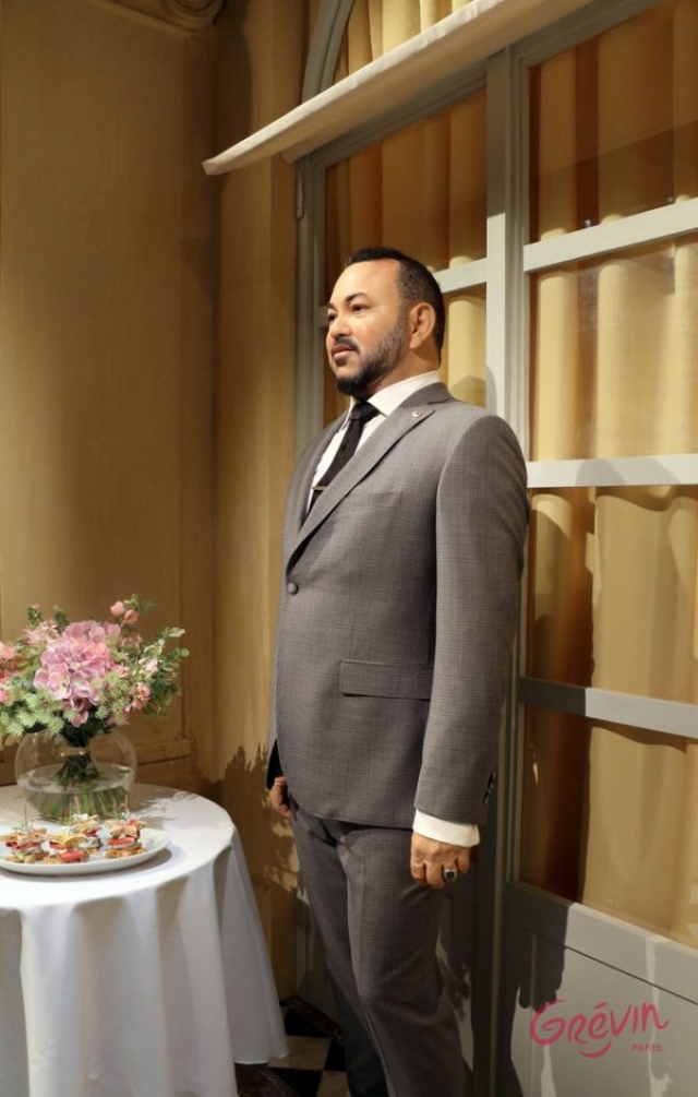 Statue Mohammed Vi Grévin bis Statue Mohammed Vi Grévin bis