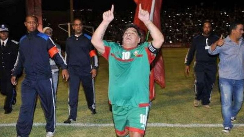CAN 2017: Diego Maradona félicite les Lions de l'Atlas CAN 2017: Diego Maradona félicite les Lions de l'Atlas