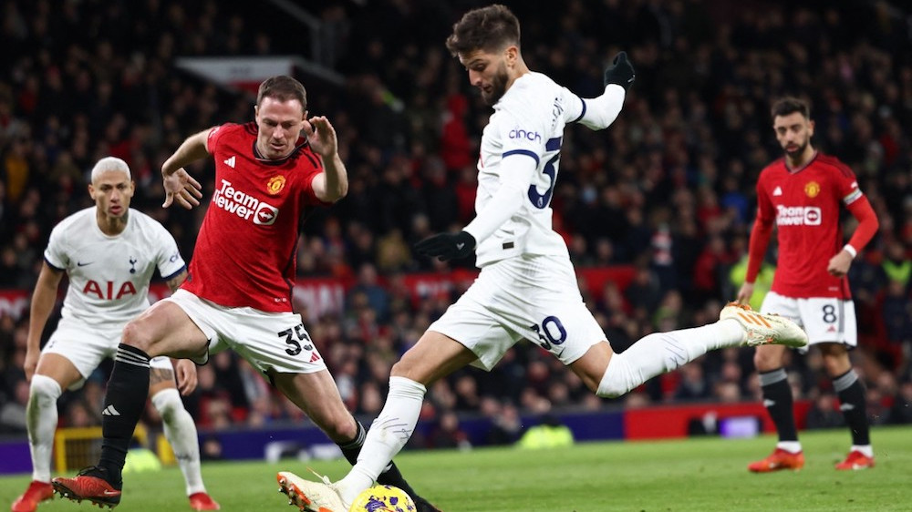 Premier League Tottenham Accroche Manchester United Aston Villa Au