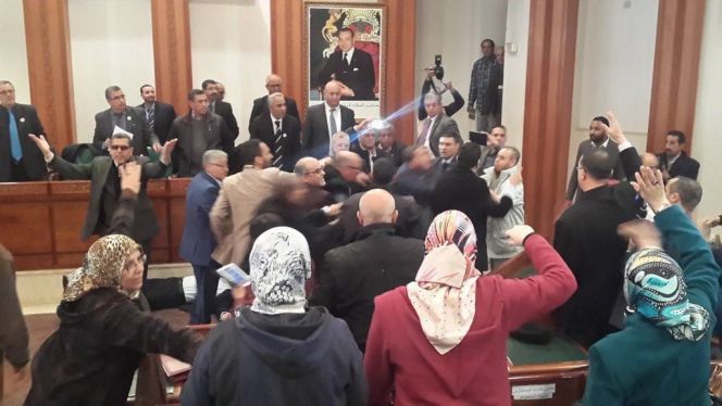 فوضى بمجلس مدينة الرباط فوضى بمجلس مدينة الرباط