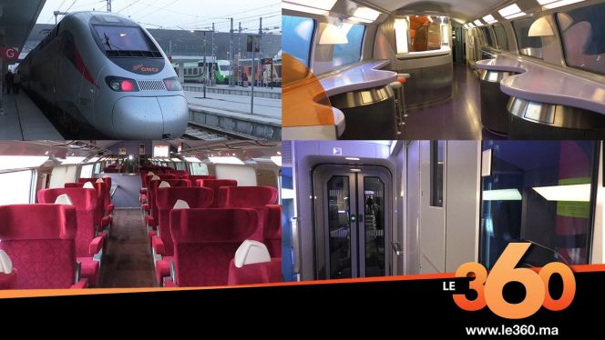 Cover_Vidéo:Le360.ma •Le360 à bord du LGV entre Casablanca et Tanger Cover_Vidéo:Le360.ma •Le360 à bord du LGV entre Casablanca et Tanger