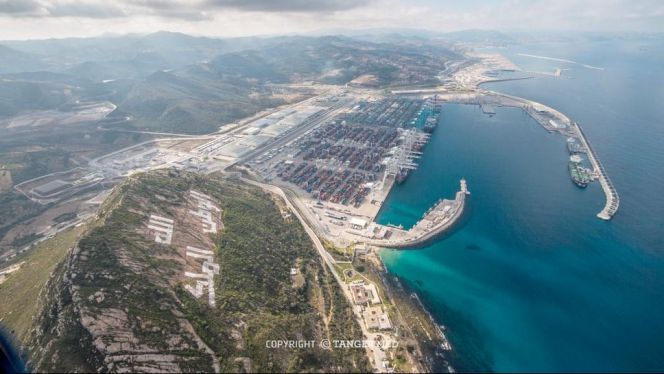 ميناء طنجة المتوسط ميناء طنجة المتوسط