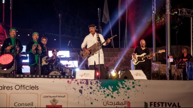 حميد القصري في مهرجان إفران 1 حميد القصري في مهرجان إفران 1