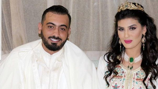 مريم باكوش وزوجها مريم باكوش وزوجها