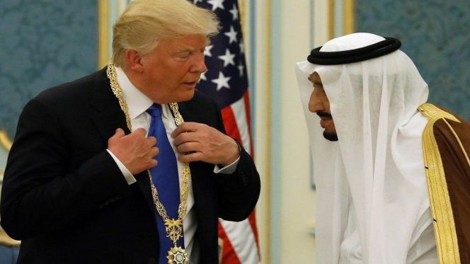 سلمان وترامب سلمان وترامب