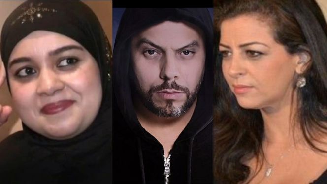 أمل صقر ومسلم وطليقته أمل صقر ومسلم وطليقته
