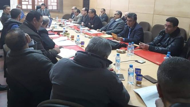 اجتماع بعمالة إقليم جرادة اجتماع بعمالة إقليم جرادة