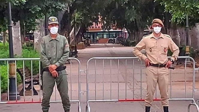 بالصور: السلطات بمراكش تقرر إغلاق الفضاءات الخضراء بالمدينة بالصور: السلطات بمراكش تقرر إغلاق الفضاءات الخضراء بالمدينة