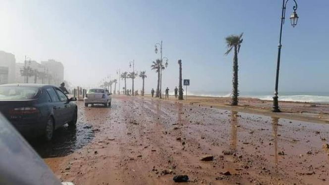 ميني تسونامي يضرب الرباط ميني تسونامي يضرب الرباط