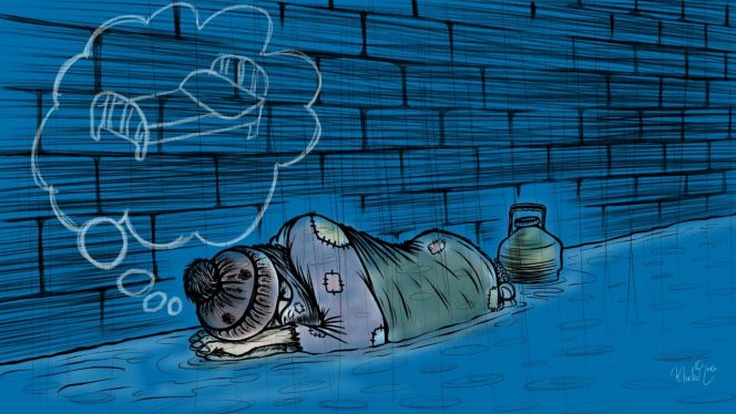كاريكاتير متضرري الفيضان كاريكاتير متضرري الفيضان