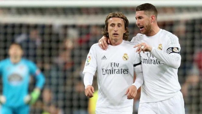 راموس ومودريتش راموس ومودريتش