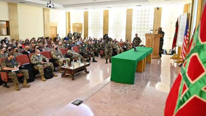 اجتماعات مكثفة بمقر قيادة المنطقة الجنوبية بأكادير استعدادا لتنظيم مناورات الأسد الإفريقي 2022