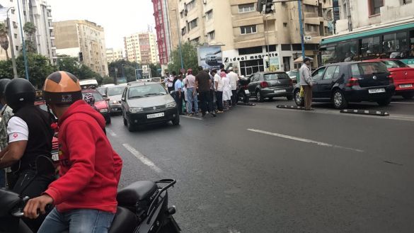 دهس شرطي بالبيضاء 2 دهس شرطي بالبيضاء 2