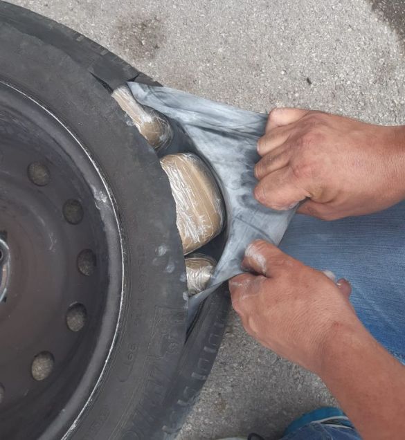 حجز مخدرات بباب سبتة 3