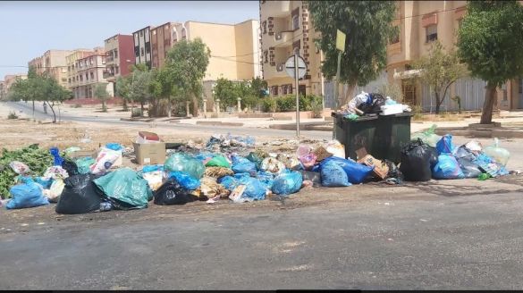 وجدة تغرق في نفايات الأضاحي 3 وجدة تغرق في نفايات الأضاحي 3