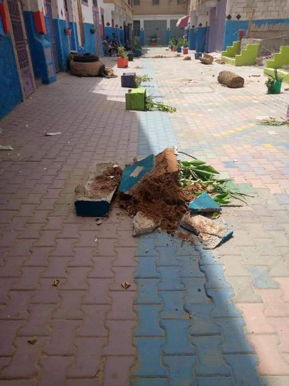 تخريب حي بتارودانت 2